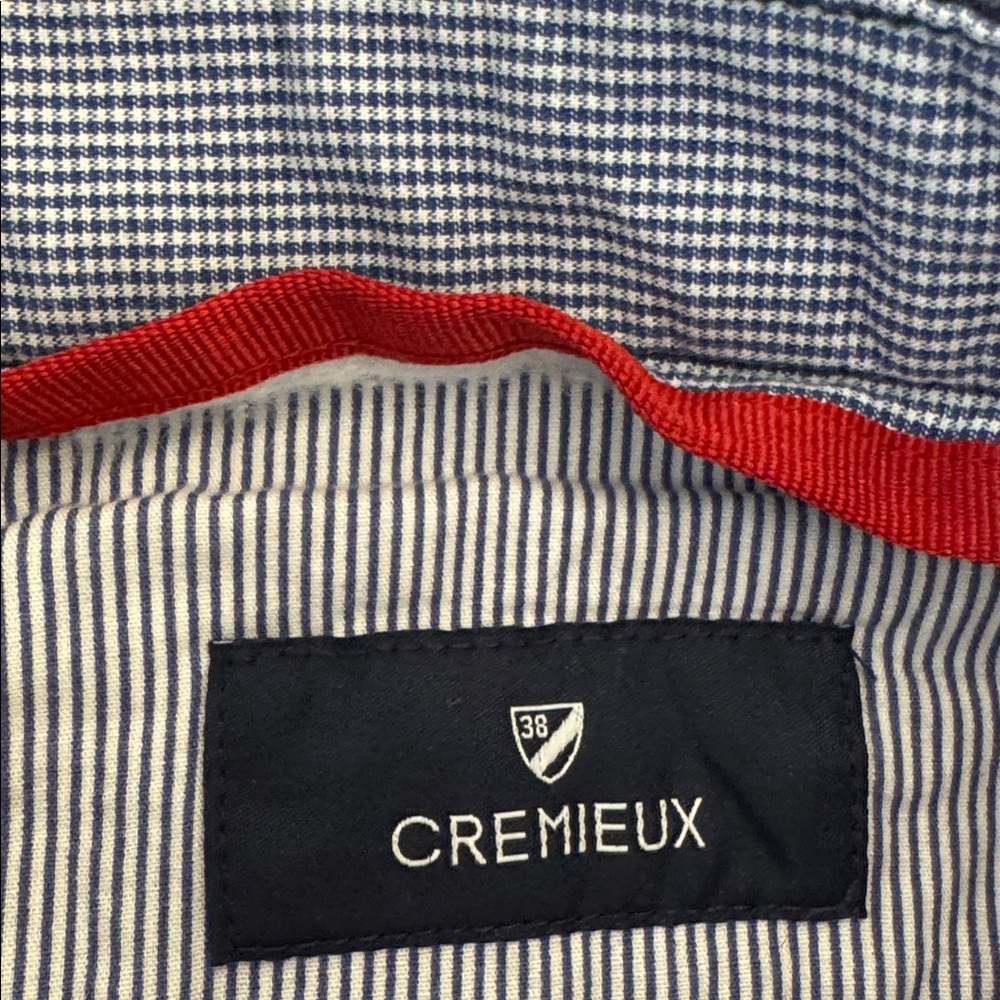 Daniel Cremieux Men's Navy Pinstripe Shorts - Picture 3 of 5